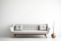 Minimal sofa architecture furniture cushion. 