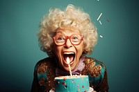 Happy Birthday fun portrait birthday. AI generated Image by rawpixel.