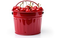 Cherry bucket fruit plant. AI generated Image by rawpixel.