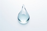Water drop glass transparent simplicity. AI generated Image by rawpixel.