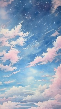 Sky wallpaper outdoors nature cloud. 