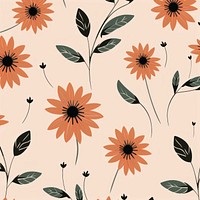 Pattern flower backgrounds sunflower. AI generated Image by rawpixel.