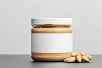 Jar almond food nut. 