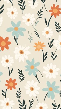 Flowers wallpaper pattern plant art. 