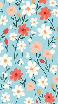 Flowers wallpaper pattern plant daisy. 