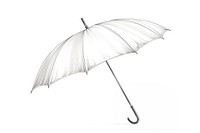 Umbrella white line wing. AI generated Image by rawpixel.