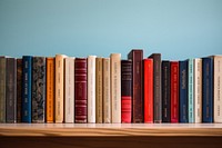 Books publication bookshelf furniture. 