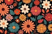 Flower power pattern flower wallpaper plant. 