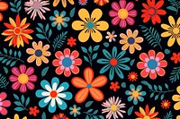 Flower power pattern flower wallpaper plant. 