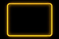 Neon frame backgrounds yellow light. AI generated Image by rawpixel.