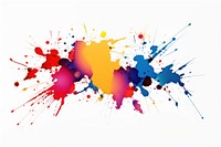 Print splatter backgrounds painting art. AI generated Image by rawpixel.
