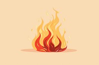 Fire glowing burning bonfire. AI generated Image by rawpixel.