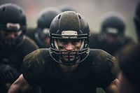 American football players helmet sports adult. 