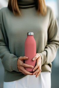 Portable water bottle, drink packaging design