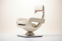Retro furturism chair furniture armchair technology. AI generated Image by rawpixel.