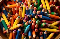 Crayons pencil backgrounds creativity. 