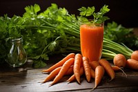 Smoothie carrots vegetable plant food. AI generated Image by rawpixel.
