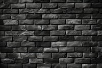 Brick wall architecture backgrounds black. AI generated Image by rawpixel.