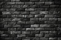 Brick wall architecture  black. 