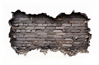 Brick wall backgrounds black white background. AI generated Image by rawpixel.