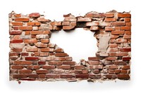 Architecture brick wall deterioration. AI generated Image by rawpixel.