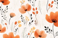 Floral wallpaper pattern flower. 