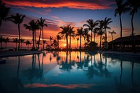 Resort tree sky outdoors. 