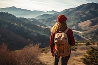 Hiking backpacking adventure outdoors. 