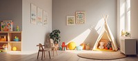 Furniture chair room toy. AI generated Image by rawpixel.