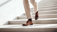 Businessmen's leather shoes. AI generated Image by rawpixel.