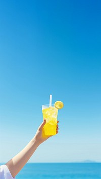 Lemonade soda, Summer drink. AI generated Image by rawpixel.