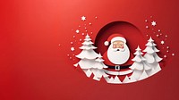 Santa Claus Christmas winter. AI generated Image by rawpixel.