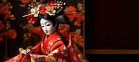 Hina doll adult robe representation. AI generated Image by rawpixel.