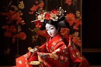 Hina doll adult robe representation. 