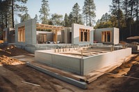 Home architecture construction building. AI generated Image by rawpixel.