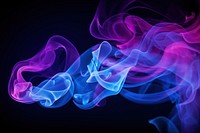 Smoke backgrounds purple blue.