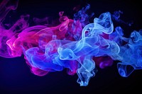 Smoke backgrounds purple blue. AI generated Image by rawpixel.