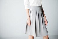 Skirt miniskirt coathanger midsection. AI generated Image by rawpixel.