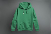 Green hoodie, street fashion