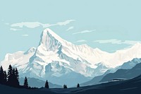 Switzerland landscape mountain outdoors. AI generated Image by rawpixel.