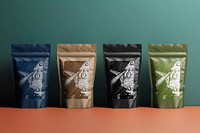 Coffee bean bag, product packaging design