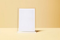 Blank flyer paper simplicity rectangle. 