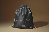 Drawstring bag mockup psd