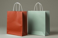 Paper shopping bag with design space