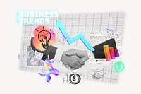 Business trends, 3d remix design resource