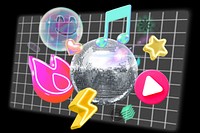 Disco night, lifestyle 3d remix