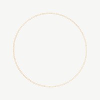 Golden circle, spiritual illustration psd