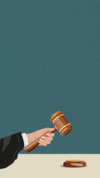 Legal system, aesthetic illustration, design resource