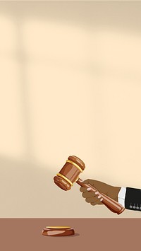 Legal system, aesthetic illustration, design resource