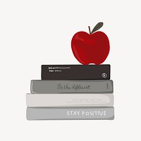 Education system, aesthetic illustration, design resource